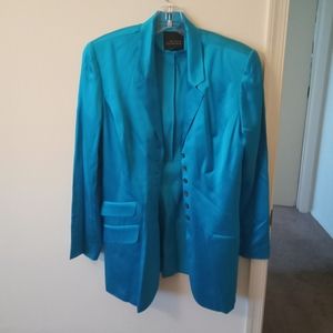 Silk Blue Blaazer